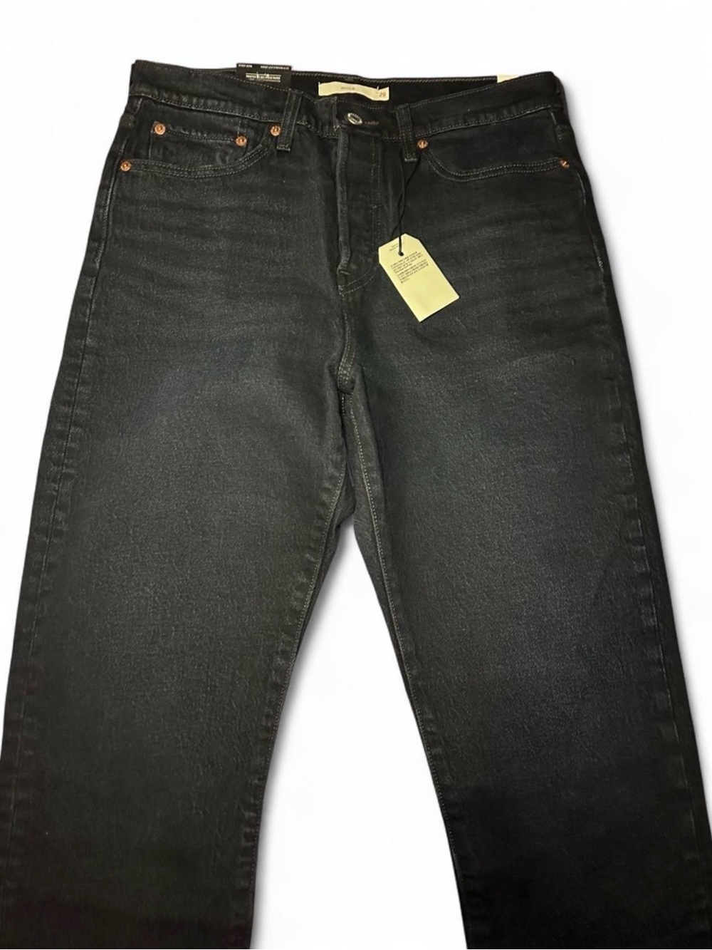 Levi’s black denim jeans